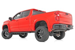 GMC Sierra 2500 HD Wheel - Rough Country - 91M Series | One-Piece | 20x12 | 8x180 | -44mm | Milled Accents - Gloss Black - '11-'23